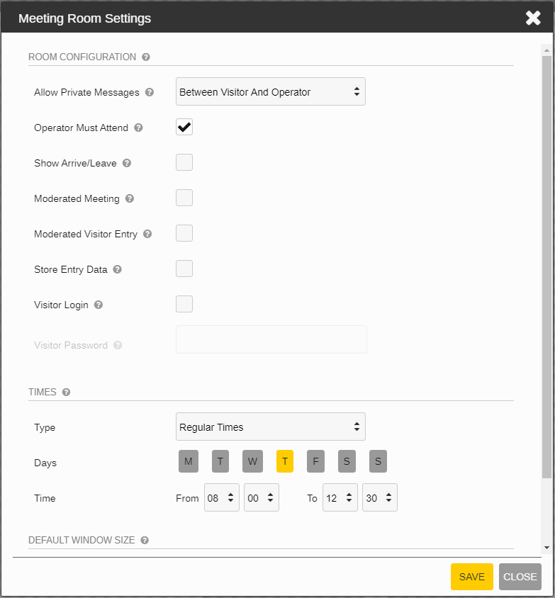 chat room programs