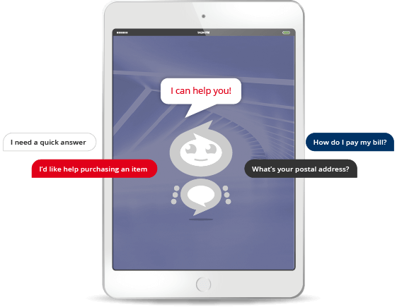 Automate the handling of questions and tasks using the Click4Assistance chatbot.