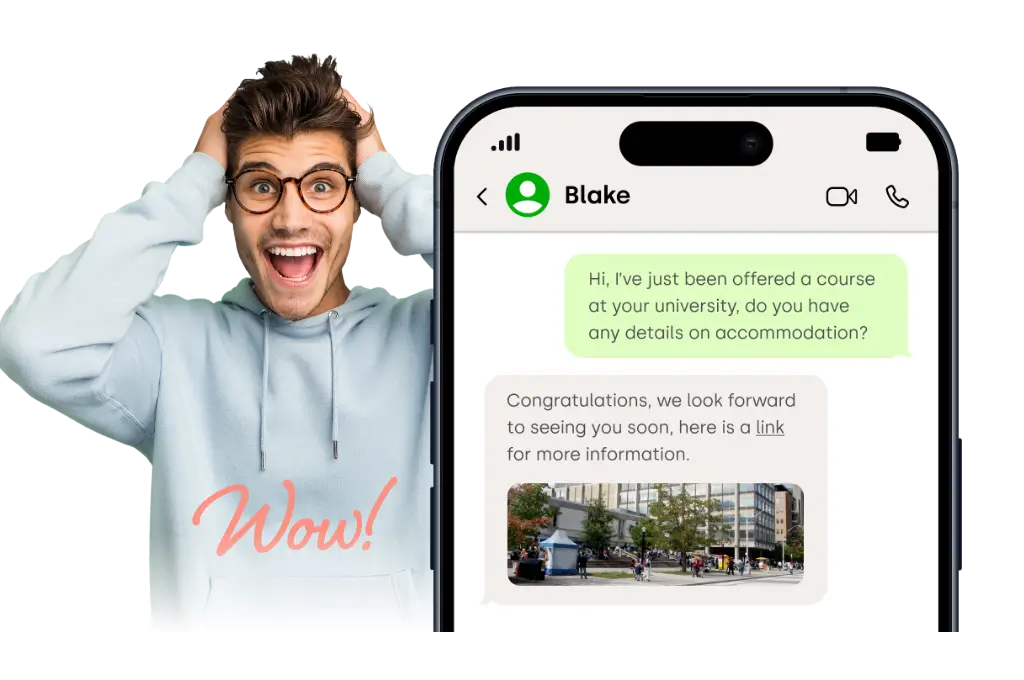 Customer amazed by WhatsApp Broadcast for Business