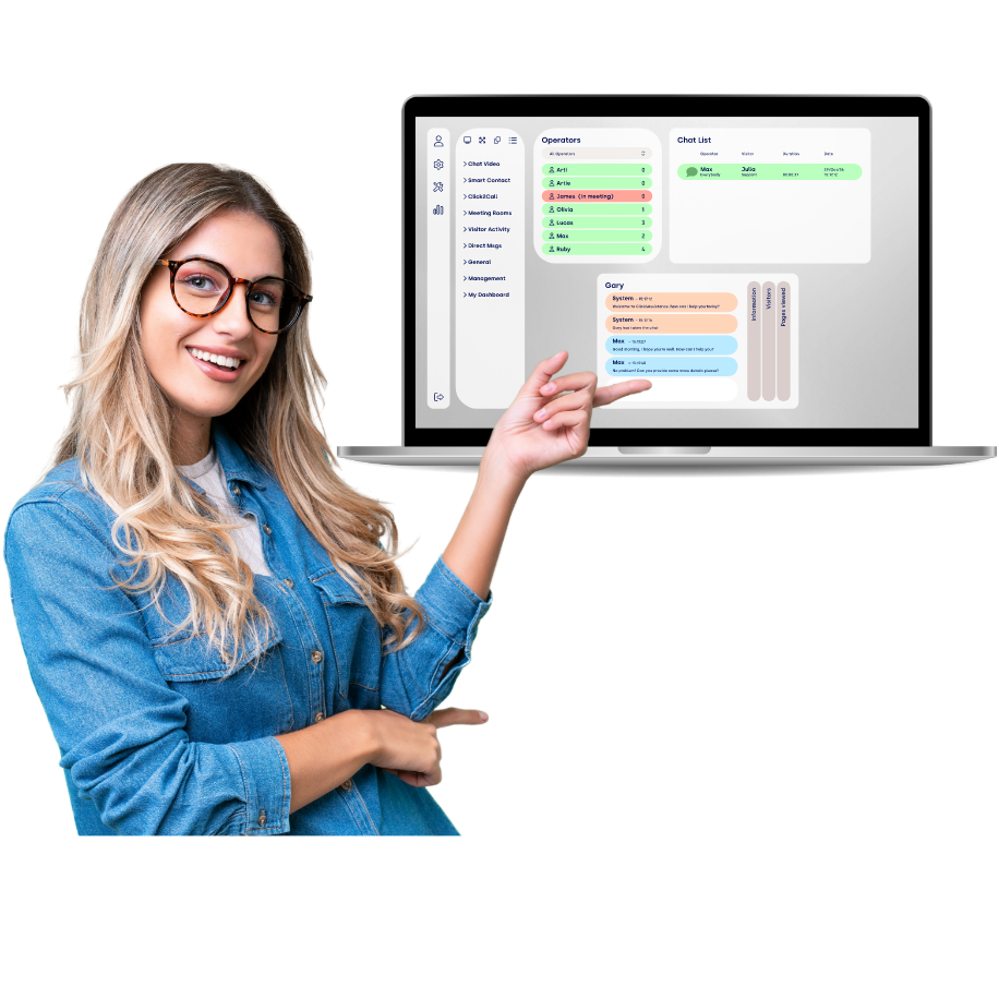 Book a demo and experience conversational AI for business websites