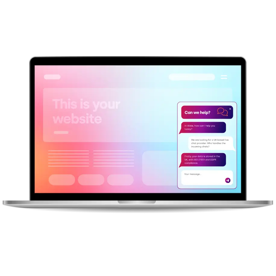 Add a chatbot to your website today