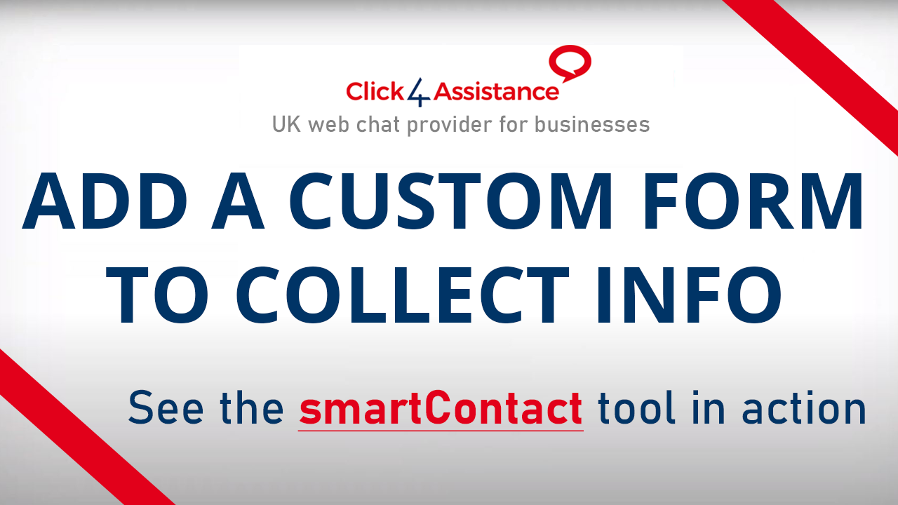 Capture valuable data for your business with our enhanced web chat software.