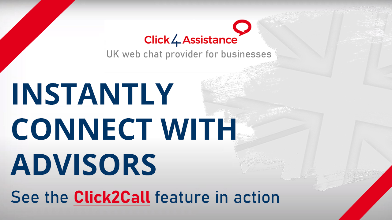 Increase engagement with Click2Call, designed for UK businesses.