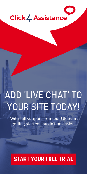 Click4Assistance provide live chat for websites. Try a free trial today.