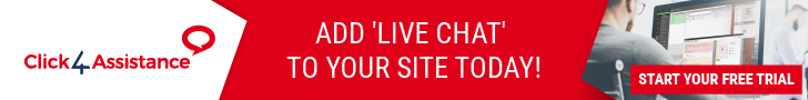 Start your free trial with Click4Assistance and add live chat for small business today.