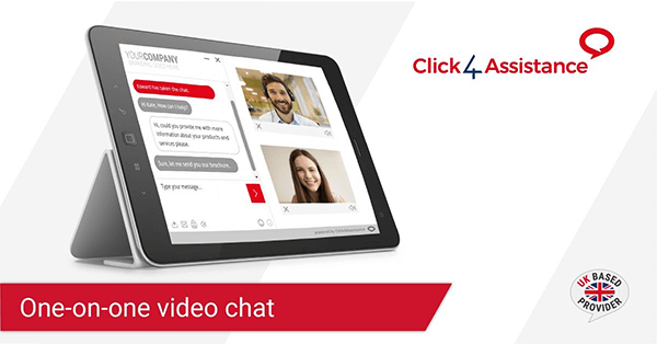 video chat for live chat website.